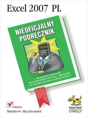 cover image of Excel 2007 PL. Nieoficjalny podr?cznik